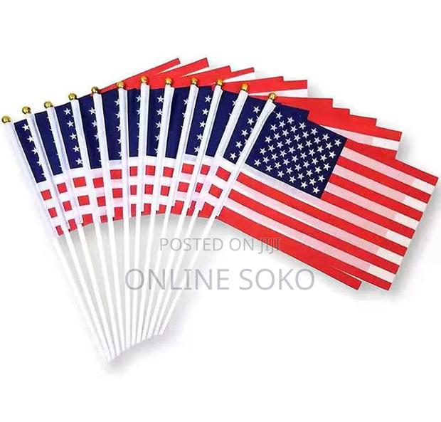 Mini Handheld Waving Stick Country Flags - 4" X 6" - 12 PCS - thumbnail 8