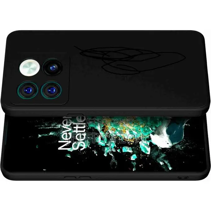 Liquid Silicone Case for Oneplus 10t Black