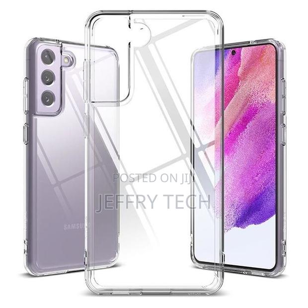 Samsung S21 Fe Clear Case Shockproof Cover - thumbnail 3