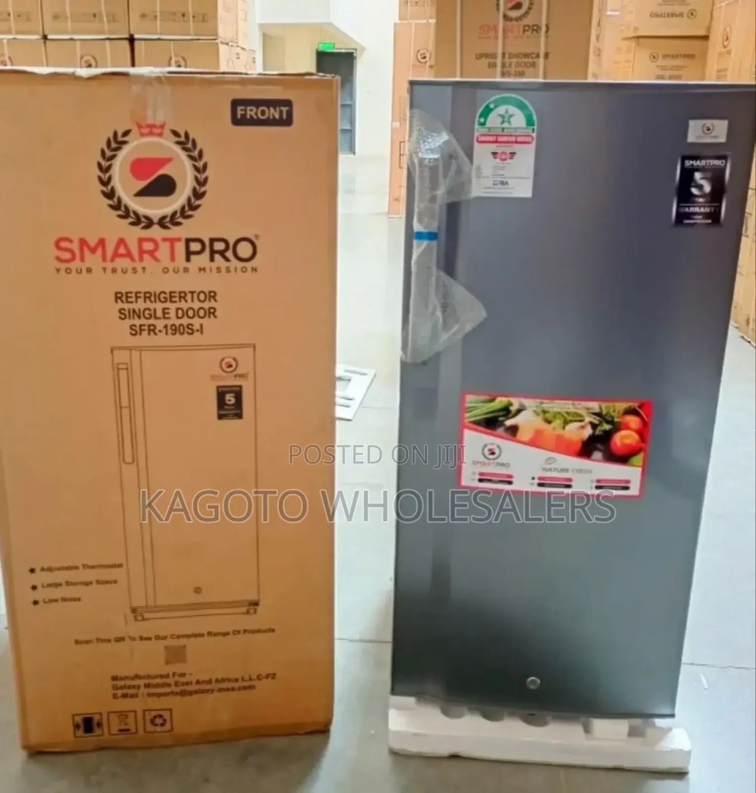 185litres Single Door Fridge