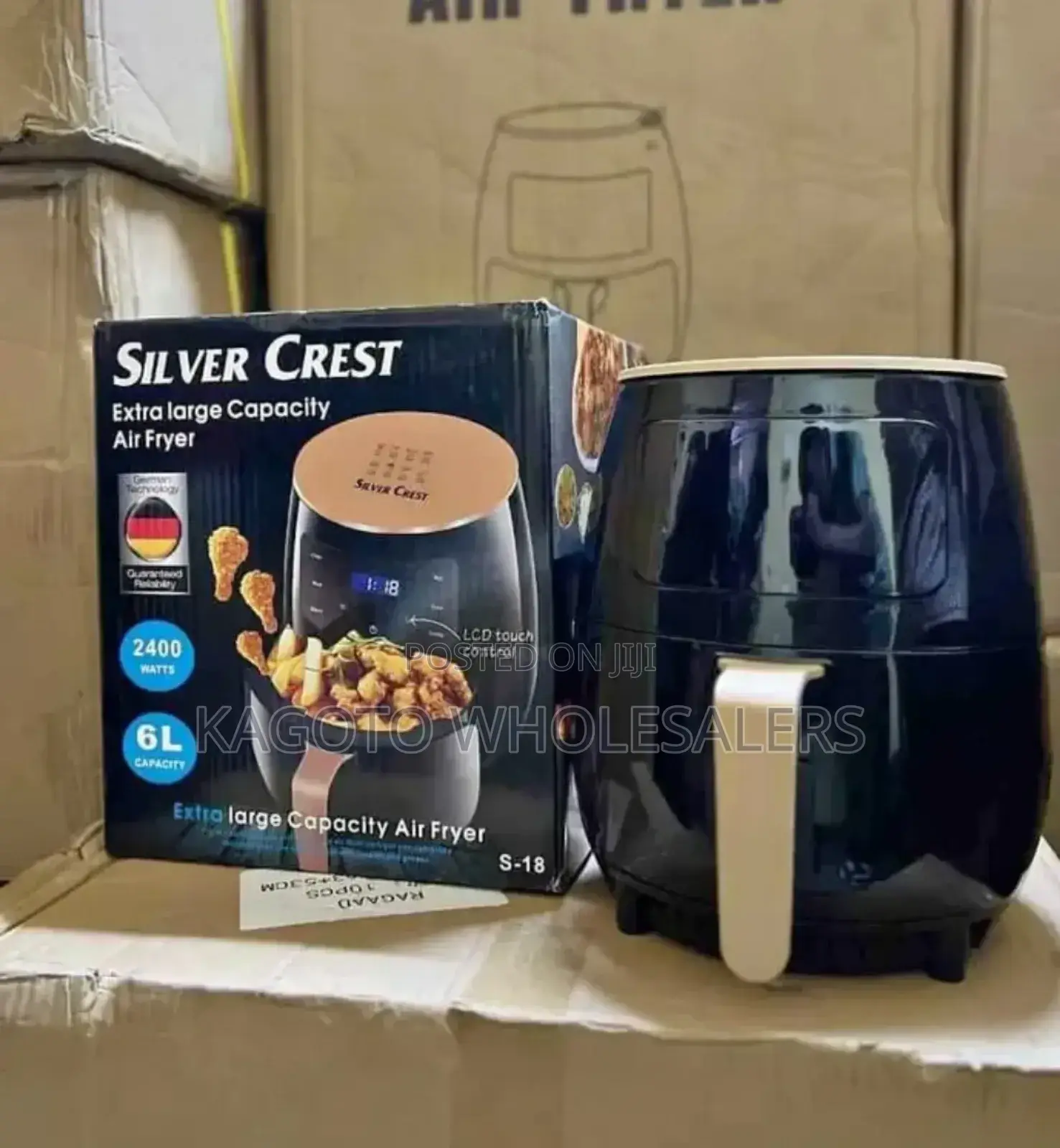6l Silvercrest Air Fryer 2400watts