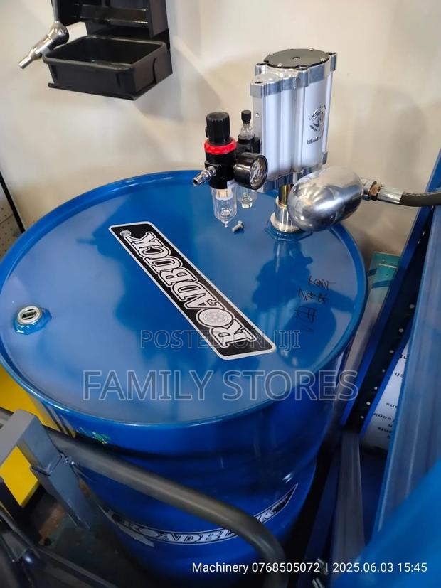 Commercial Heavy Duty Oil Pumping System With 180l Drum