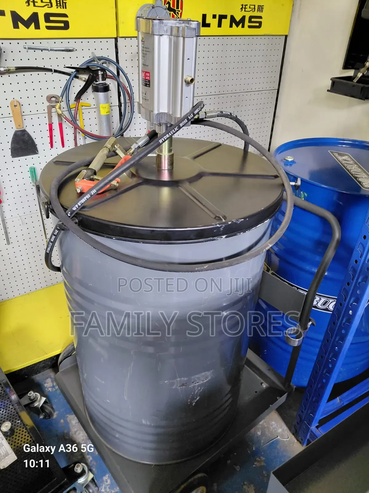Commercial Grease Pumping Machine With Drum Set