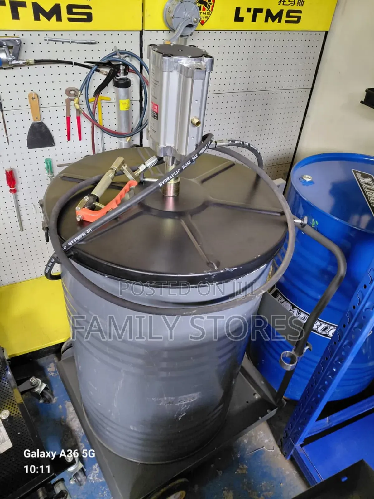 Commercial Grease Pumping Machine With Drum Set