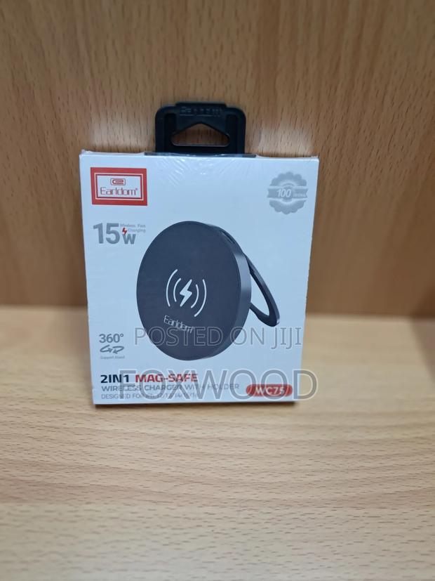 Magsafe 15w Wireless Charger With Rotating Stand - thumbnail 3