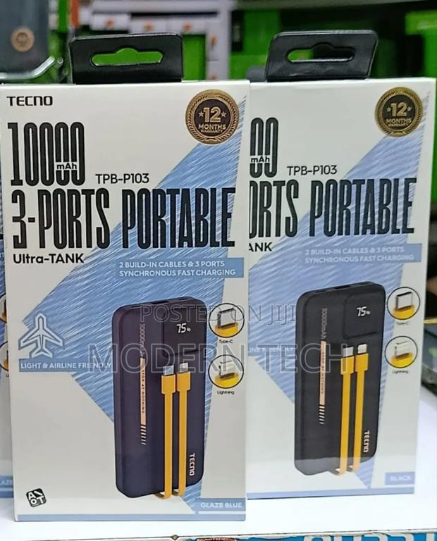 Tecno Power Bank 10000mah  - thumbnail 2