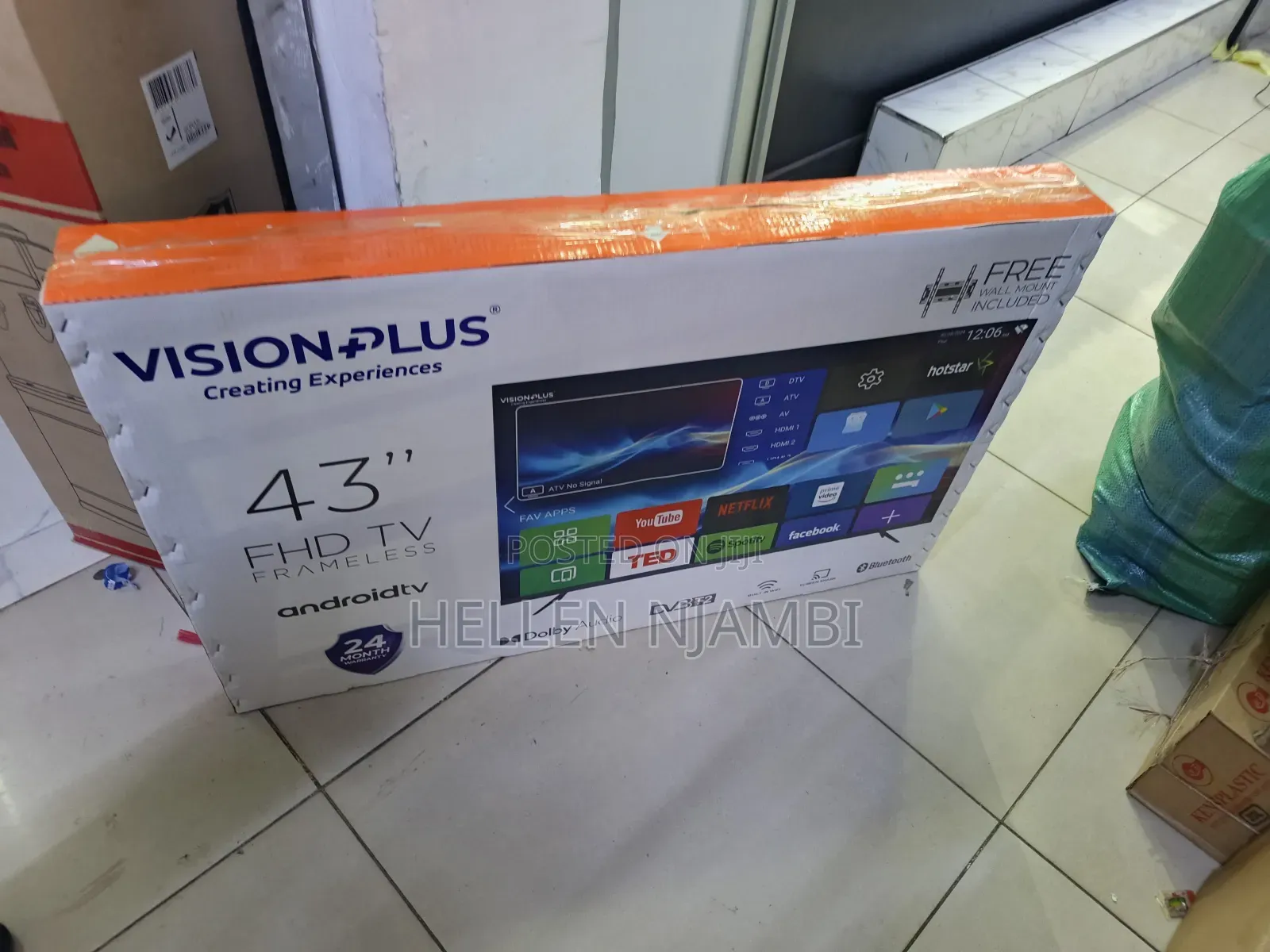 Vision Plus 43inch Tv