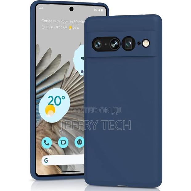 Liquid Silicone Case for Google Pixel 7 Pro: Blue - thumbnail 2