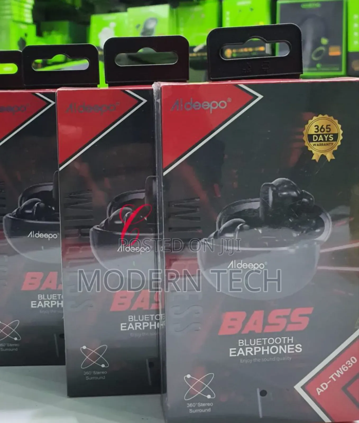 Aldeepo Ad-Tw630 Bluetooth Earphones – 360°