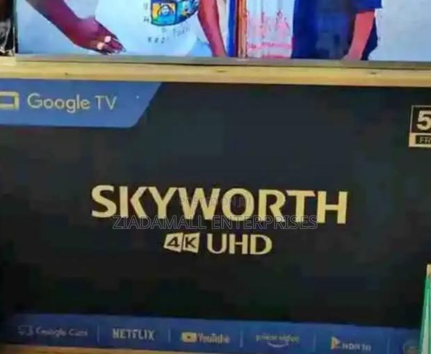 Elevate Your Home Theater With Skyworth 55" Uhd Google Tv