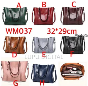 Size 32*29 Leather Large Capacity Handbag