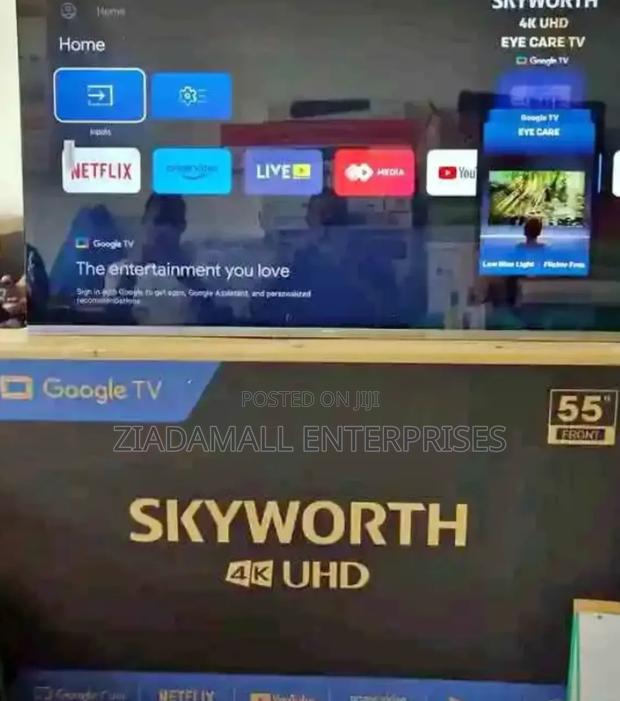 Smart, Stunning, Seamless: Skyworth 55" Google Tv - thumbnail 2