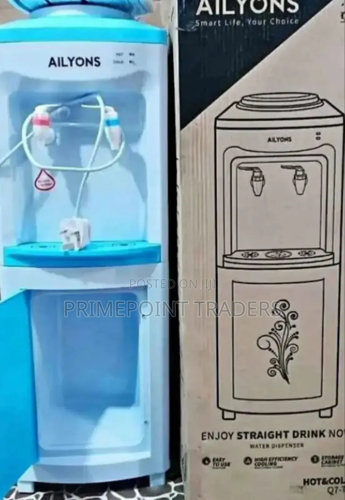 Water Dispenser (Ailyons) Hot Cold 2 Taps; In Stock