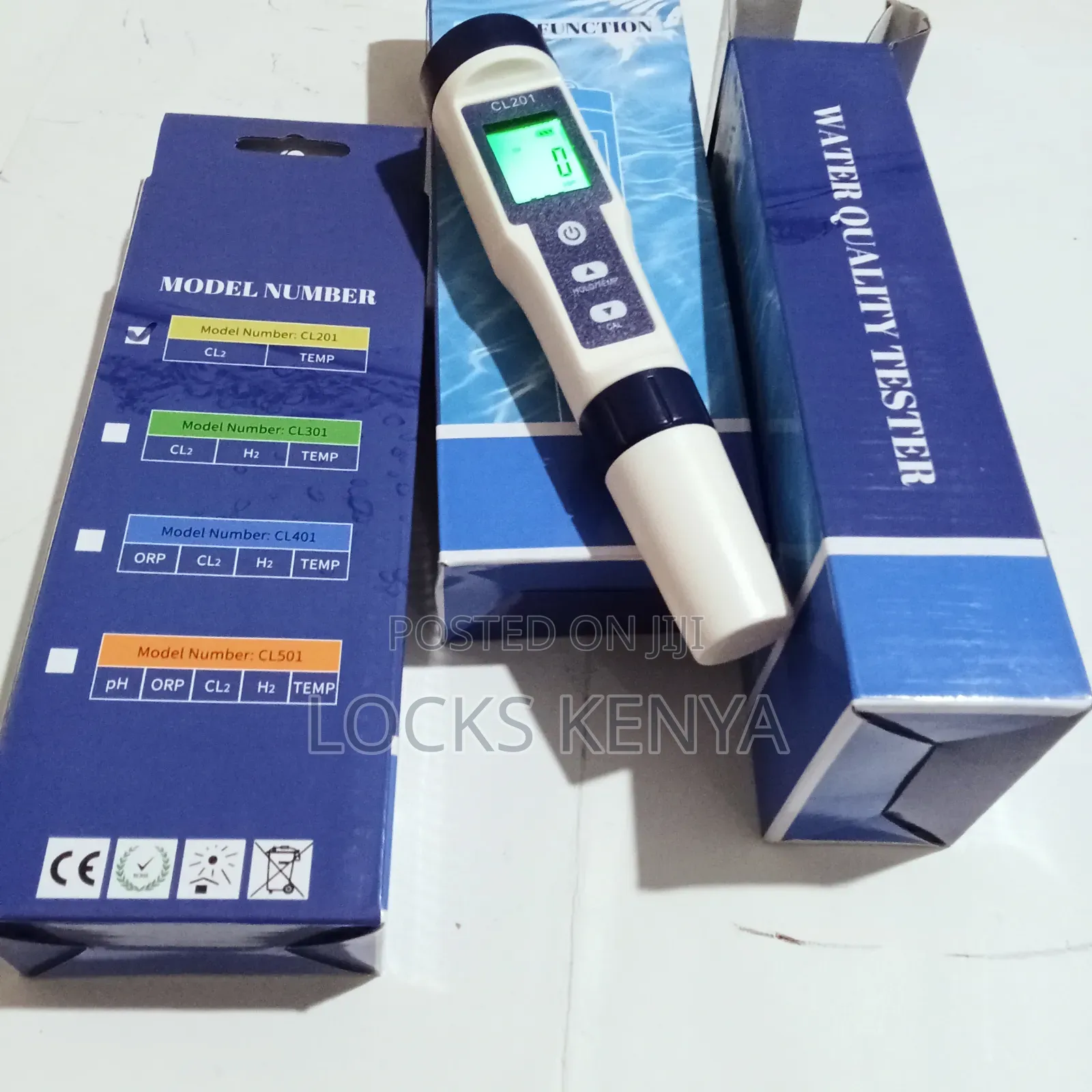 LCD Display Chlorine Meter