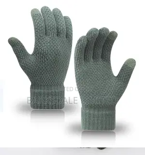 Touchscreen Mittens Gloves Winter Unisex Hand Cold Green