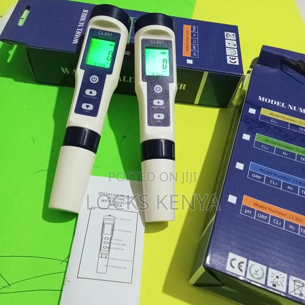 Cl2 Temp Water Meter - main view