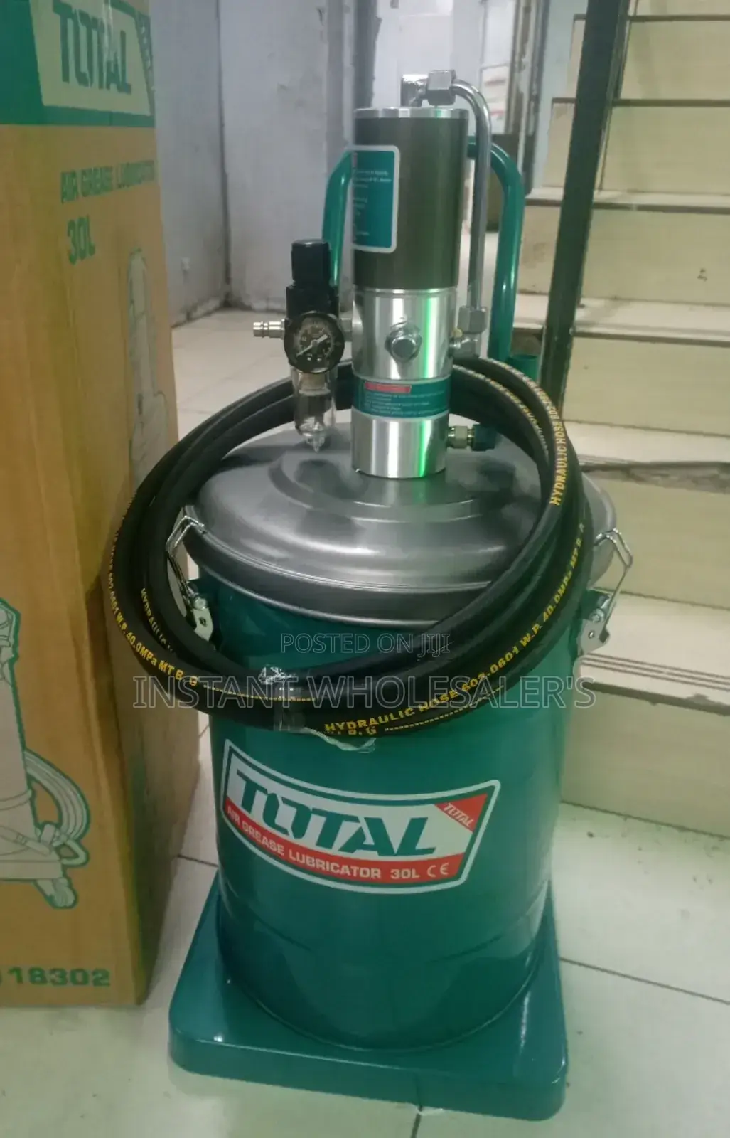 Total Air Grease Lubricators 30l