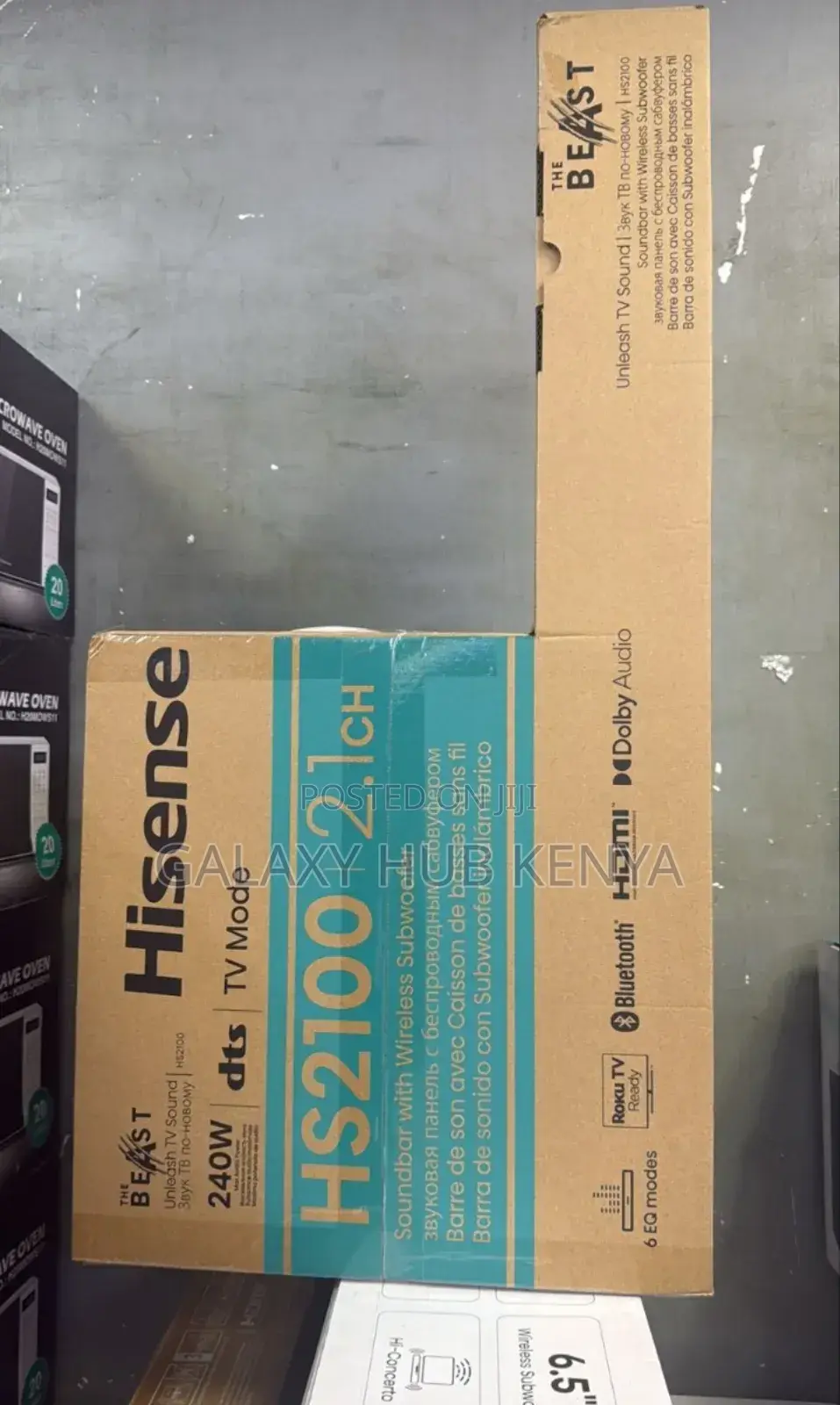 Hisense Hs2100 2.1ch Wireless Soundbar System