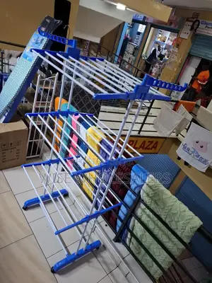 Three Layer Clothes Drying Rack Available.