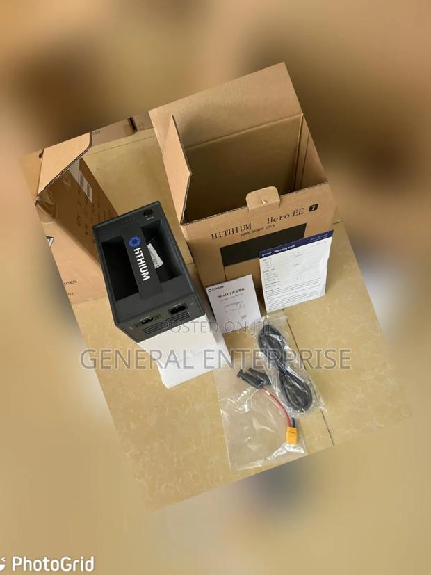 Portable Powerbank Station Solar Power Lithium 3in1