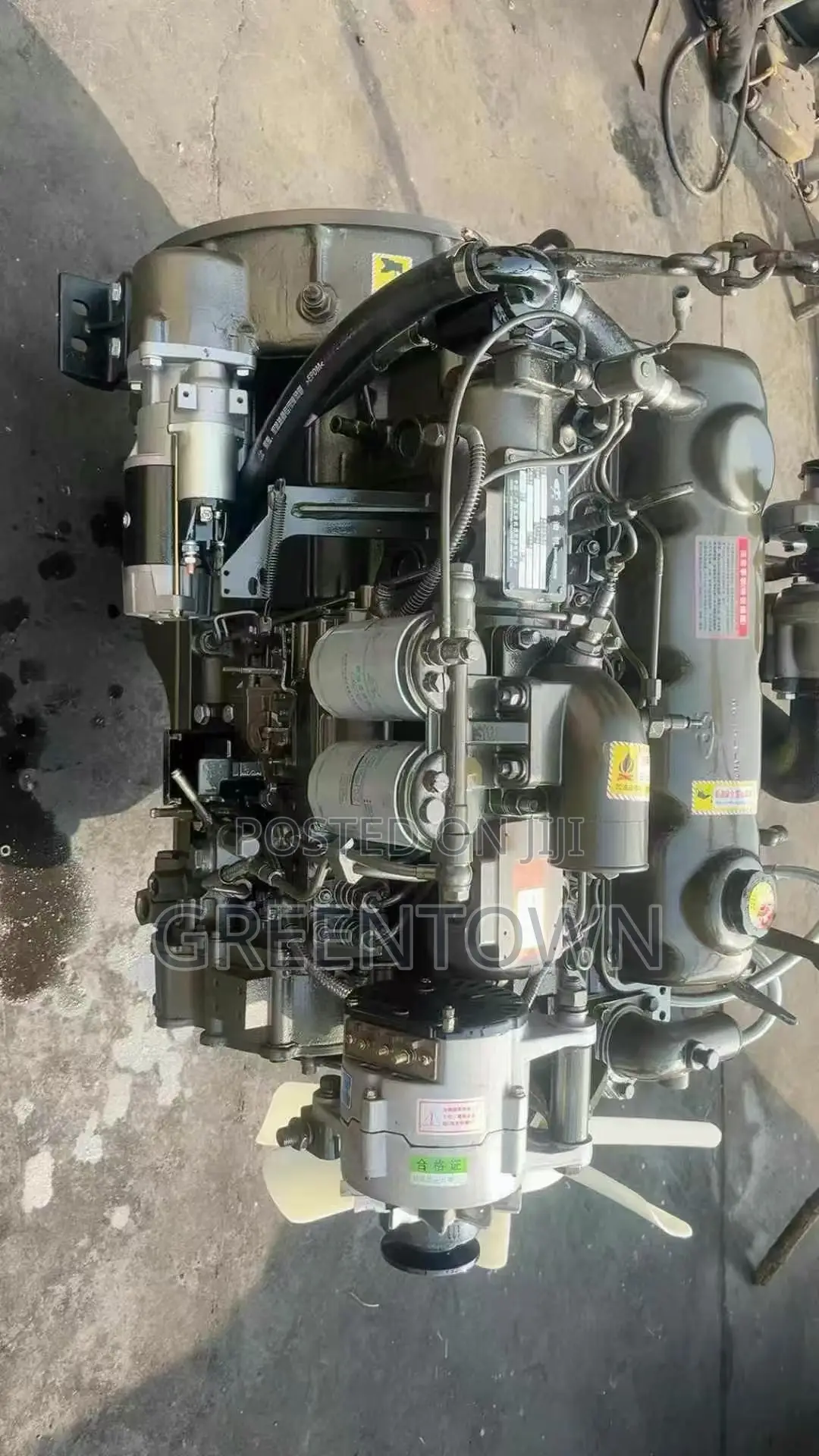 Used Yuchai Yc4e160-33 Diesel Engine 118kw (160hp)