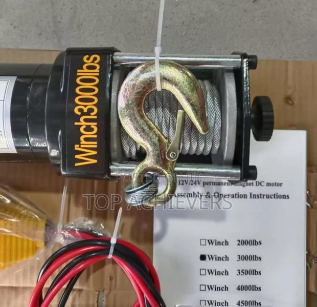 Winch,1350kgs/3000lbs Dc Winch - thumbnail 2