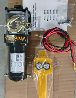 Winch,1350kgs/3000lbs Dc Winch