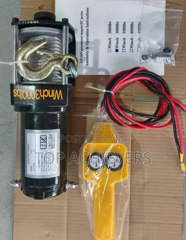 Winch,1350kgs/3000lbs Dc Winch