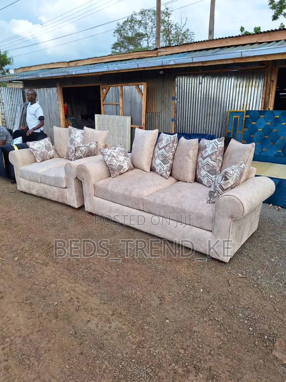 5 Seater Buffalo Sofa
