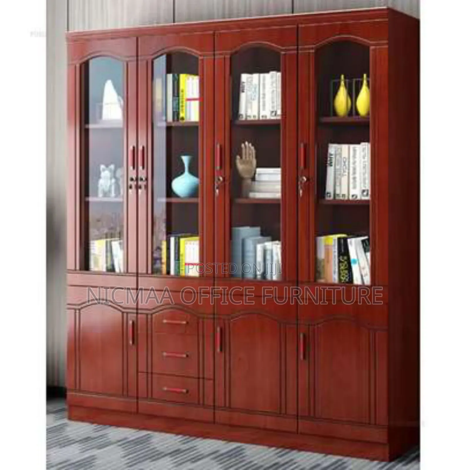 Wallmaster 4-Door Office File Cabinet
