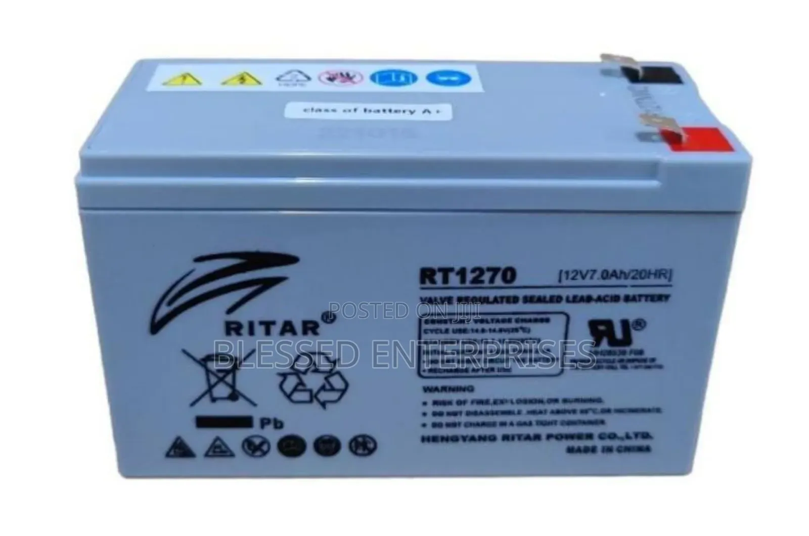 12ah Ritar Battery/Premier Ritar Battery