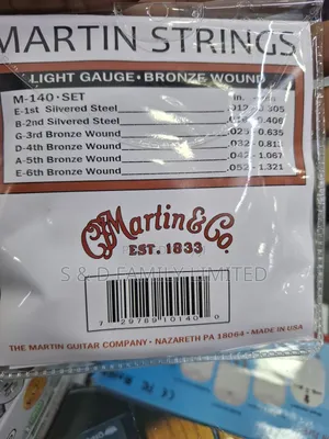 Martin Acoustic Guitar Strings
