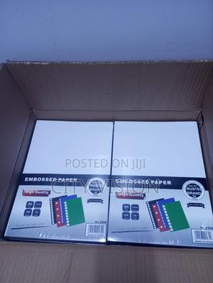 Embossed Paper A4 White and Coloured Available - thumbnail 2