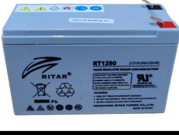 9ah Ritar Battery - main view