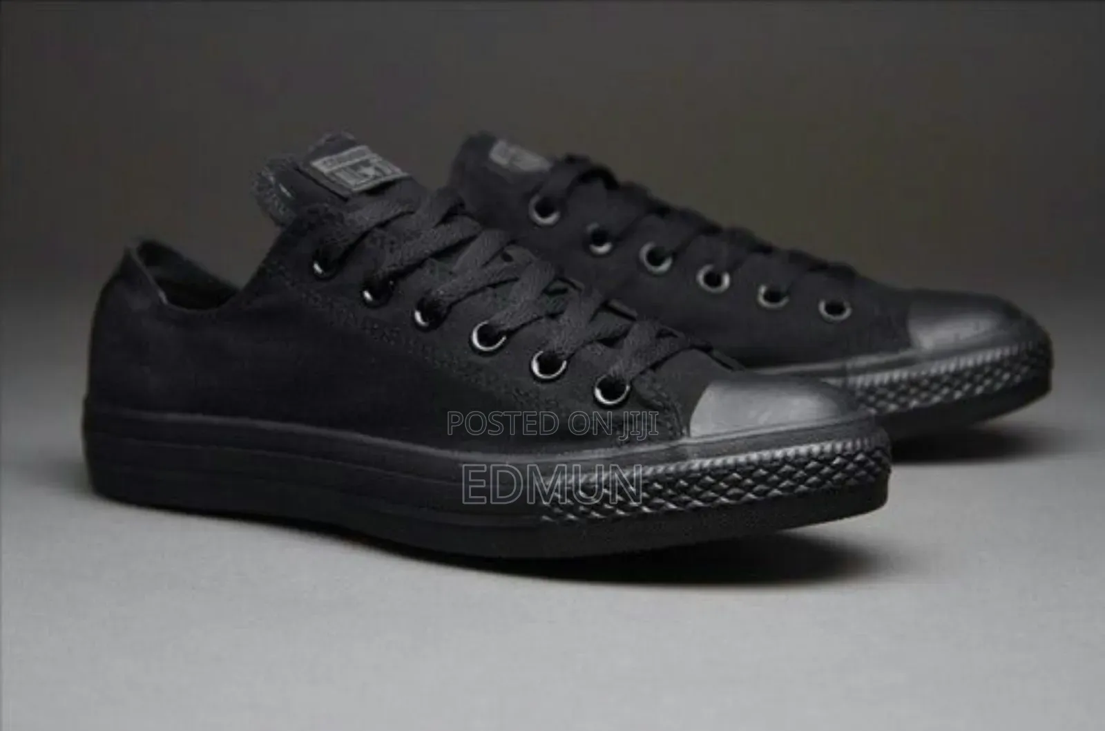 Black on Black Chucks