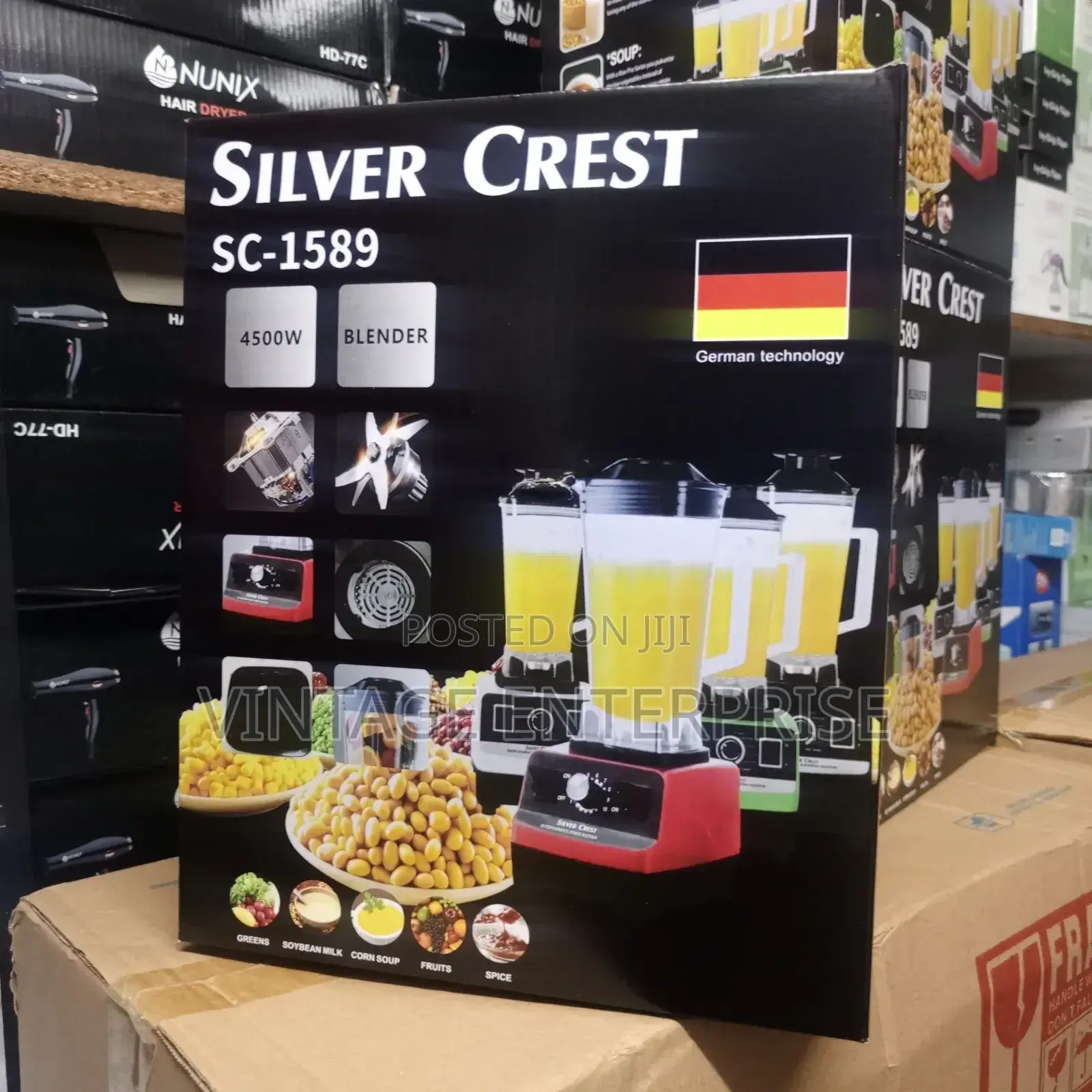 Silver Crest Blender 4500 Watts