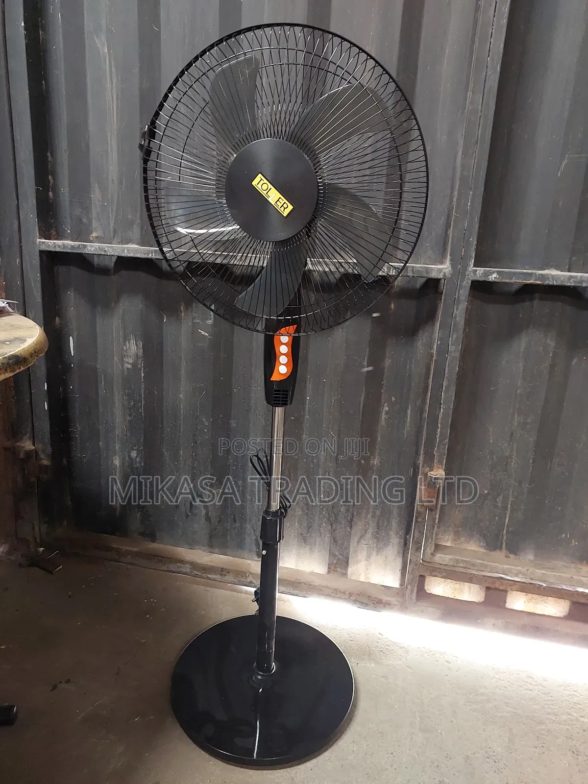 Toller 16" 5 Blade Blade Electric Floor Standing Fan