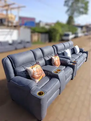 5 Seater Semi-recliner Sofa