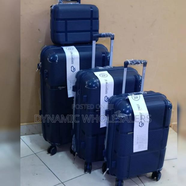 Fashion 4 in 1 Rubber Suitcase Travel Bag - thumbnail 3
