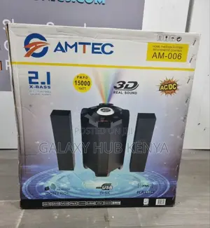 Amtec Am-006 X-Bass 2.1 Channel Hi-Fi Multimedia Speaker
