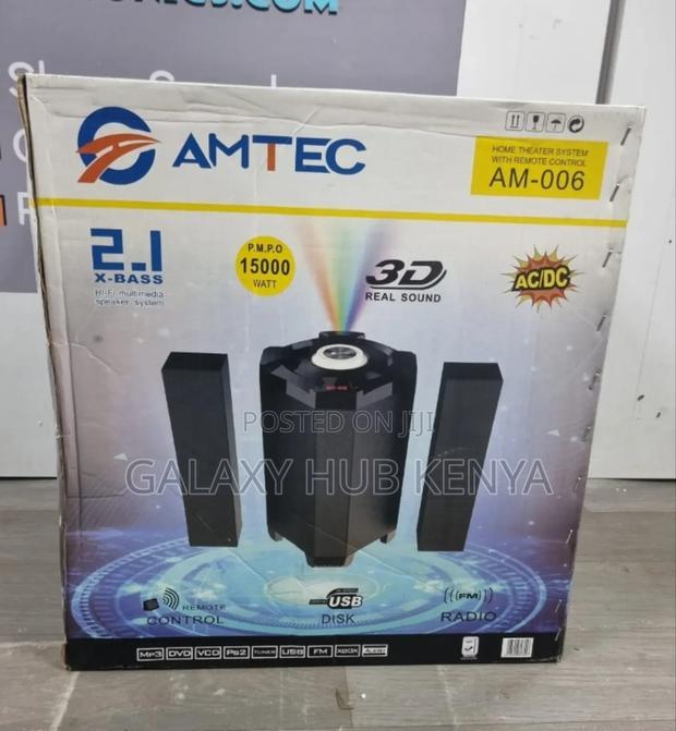 Amtec Am-006 X-Bass 2.1 Channel Hi-Fi Multimedia Speaker