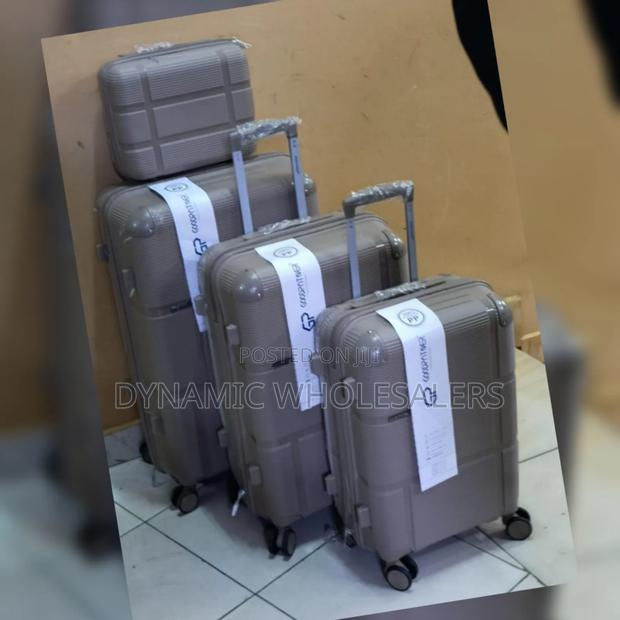 Fashion 4 in 1 Unbreakble Rubber Suitcase Travel Bag