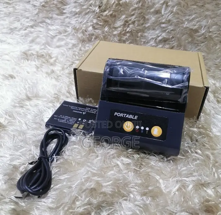 P80c Maintenance-Free 80mm Mobile Bluetooth Thermal Printer