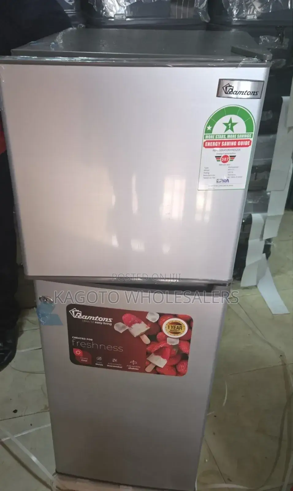 138litres Fridge Double Door