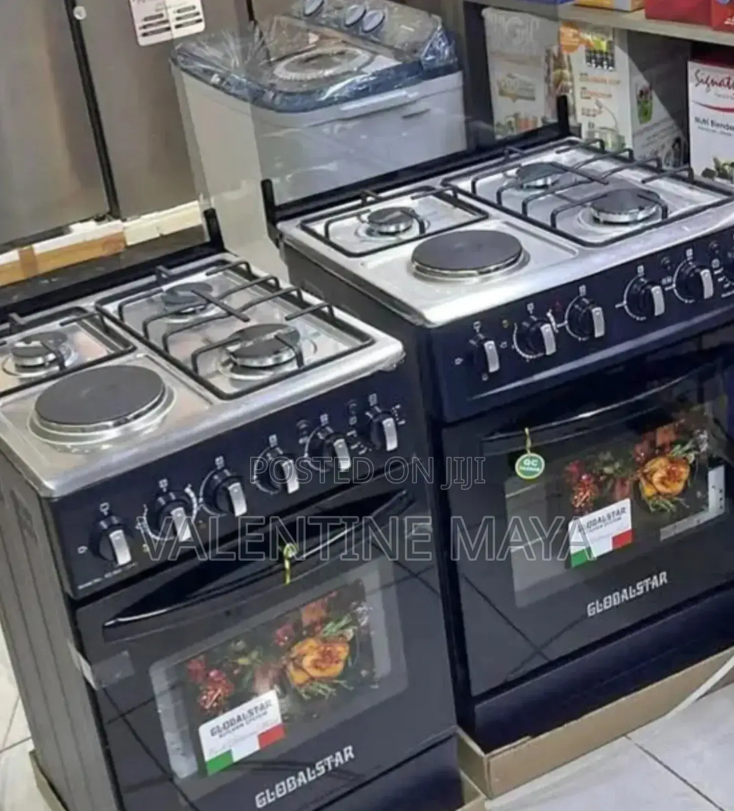 Standing Cooker (Global Star) 50*55 3g+1e (Electric Oven)