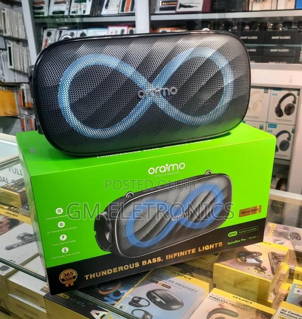80w Bluetooth Speaker Obs-682- Black - main view