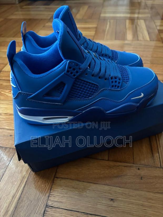 Jordan 4 Nigel Retro Brick by Brick - 'Royal'Blue - thumbnail 3