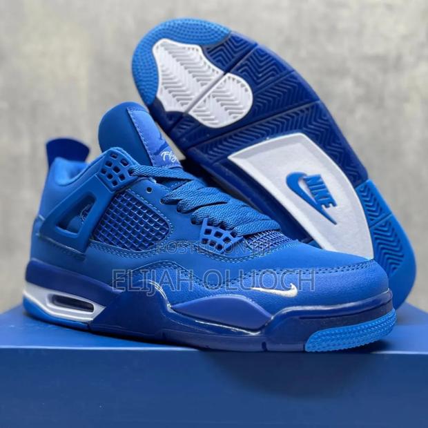 Jordan 4 Nigel Retro Brick by Brick - 'Royal'Blue - thumbnail 5