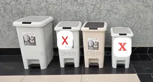Quality Pedal/Push Dustbin 30l