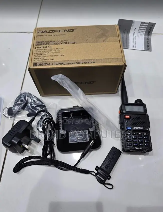 Baofeng Uv-5r Dual Band Fm Two Way Ham Radio Walkie Talk